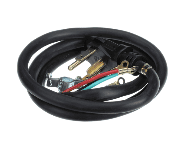 GE Part# WX09X10020 Power Cord (OEM) 4-Wire, 6 Ft, 30 Amp