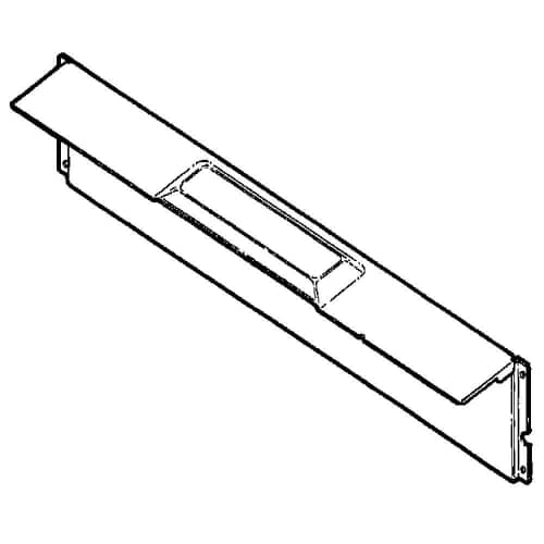 GE Part# WB34K10001 Lower Back Cover - Genuine OEM