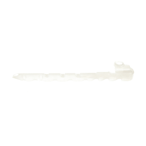 GE Part# WD24X10044 Duct Vent and Gasket Assembly (OEM)