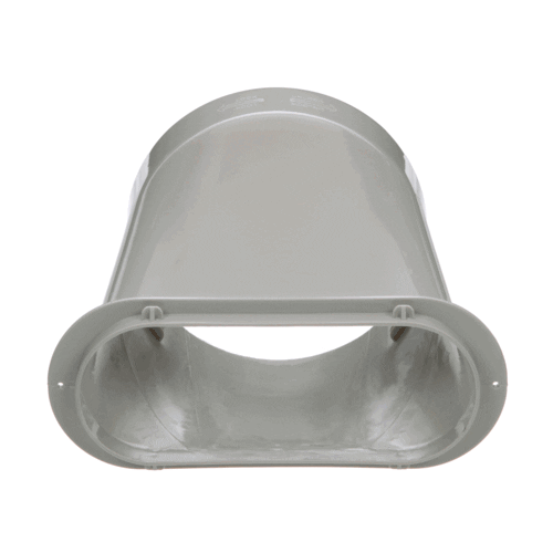 Ge Flat Exhaust Duct Connector - WJ76X26220