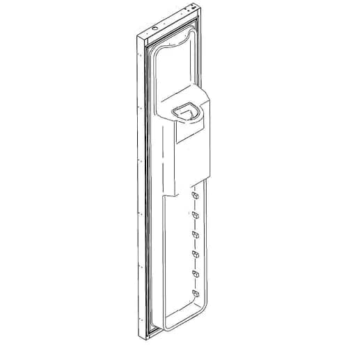 GE Part# WR78X10885 Door Foam Assembly (OEM) Black