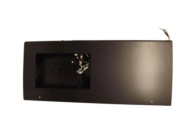 GE Part# WR78X37450 Left Hand Door Black Slate - Genuine OEM