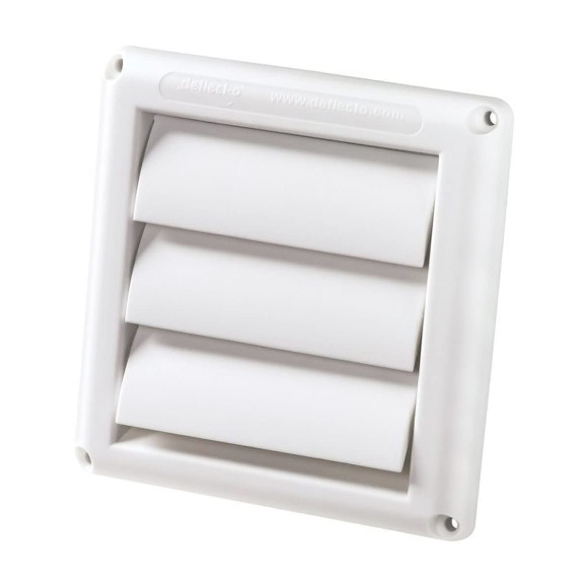 Deflecto Part# HSF4W Hood Flush Mount With Bars (OEM) 4 Inch White