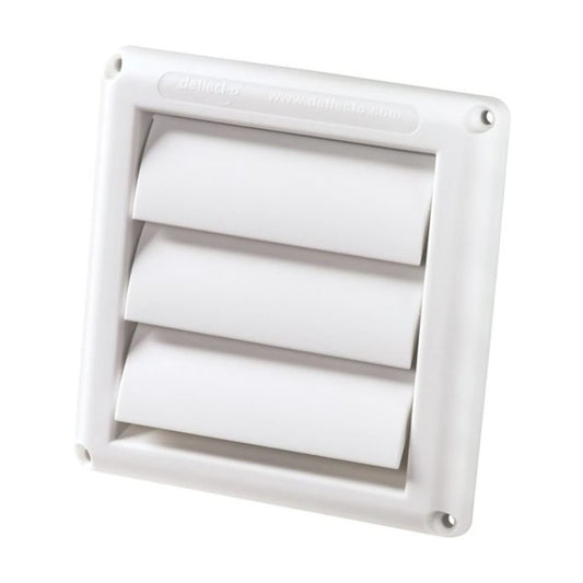 Deflecto Part# HSF4W Hood Flush Mount With Bars (OEM) 4 Inch White