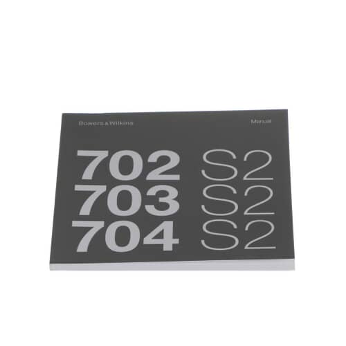 Bowers &Wilkins Manual 704/703/702 S2 - II15024
