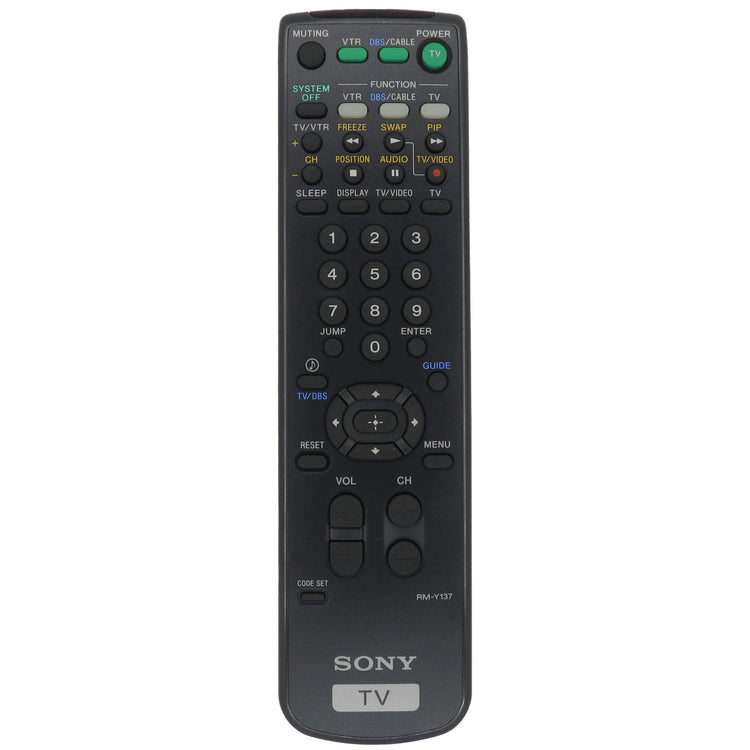 Sony Rmy137A Remote Control - 1-473-750-31