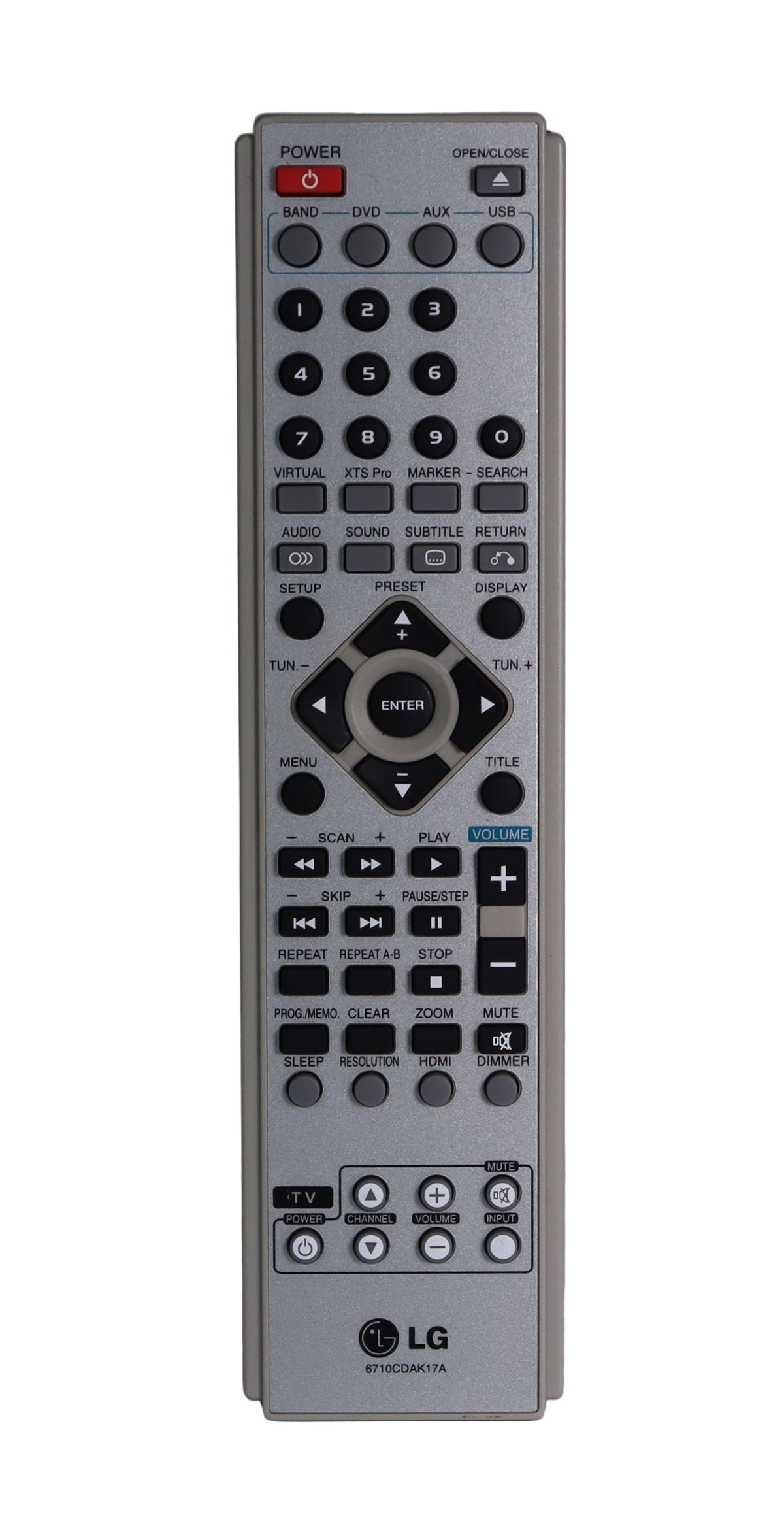LG Remote Controller - 6710CDAK17A