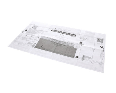 LG Upper Cabinet Template Instrucion Sheet 4922W5A057G