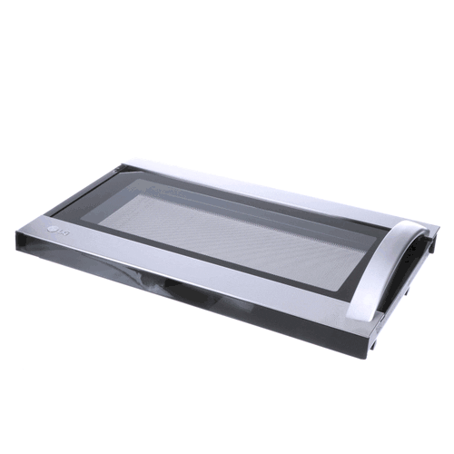 LG Microwave Door Assembly - Stainless - ADC73908106