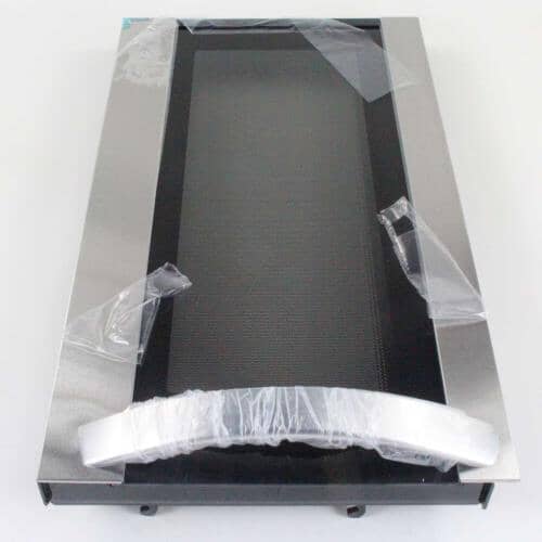 LG Part# ADC73908107 Door Assembly (Stainless/Black) - Genuine OEM