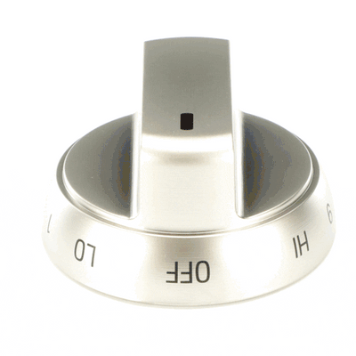 LG Part# AEZ74533301 Burner Control Knob - Stainless (OEM)