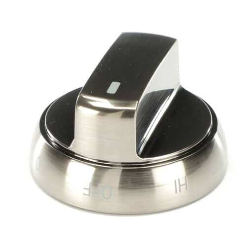 LG Part# AEZ74533308 Burner Control Knob - Stainless (OEM)