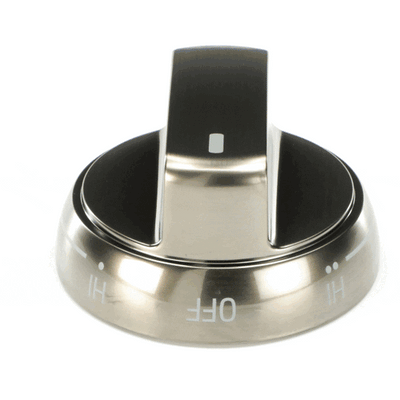 LG Part# AEZ74533309 Burner Knob - Stainless (OEM)
