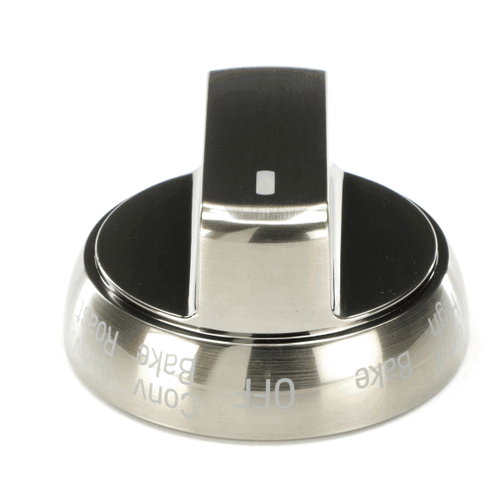 LG Part# AEZ74533312 Burner Knob (Stainless) - Genuine OEM