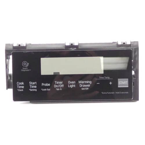 LG Part# AGM75309013 Control Panel Overlay (Stainless) - Genuine OEM