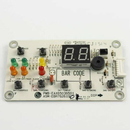 LG Air Conditioner Display Control Board LW1816HR/00