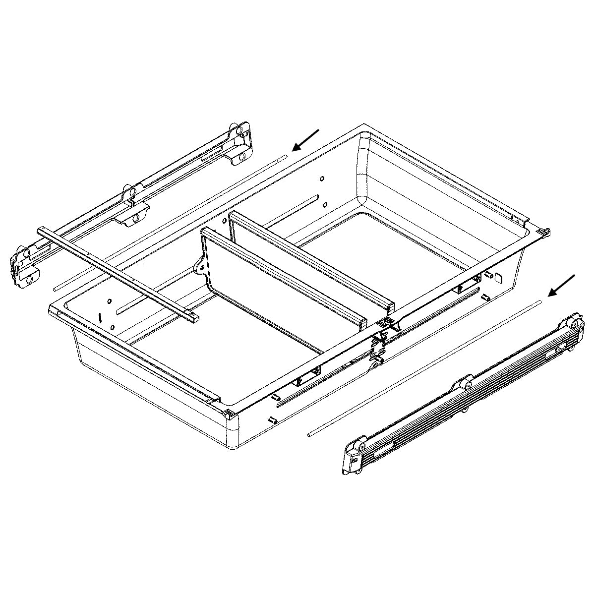 LG Part# MAK62347403 Chiller Bar - Genuine OEM