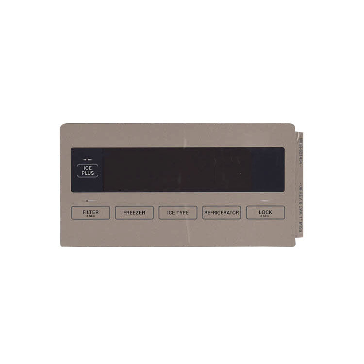 LG Part# MCR62145403 Control Panel Overlay (White) - Genuine OEM