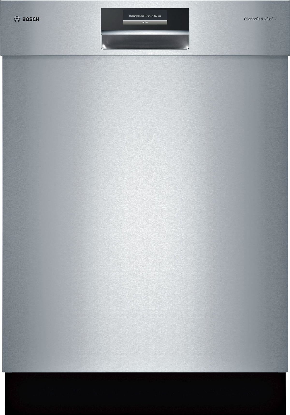 Bosch SHE8PT55UC/01 Benchmark Series 24" Dishwasher, Recessed Handle - Stainless Steel