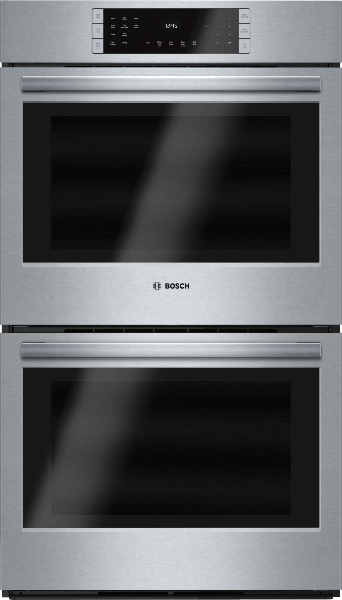 Bosch HBL8651UC/03 800 Series Double Wall Oven 30'' Stainless Steel