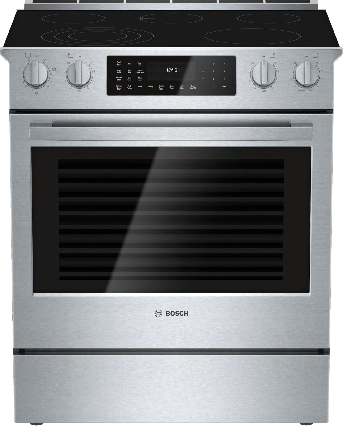 Bosch HEIP054U/06 Benchmark® Electric Slide-In Range 30'' Stainless Steel