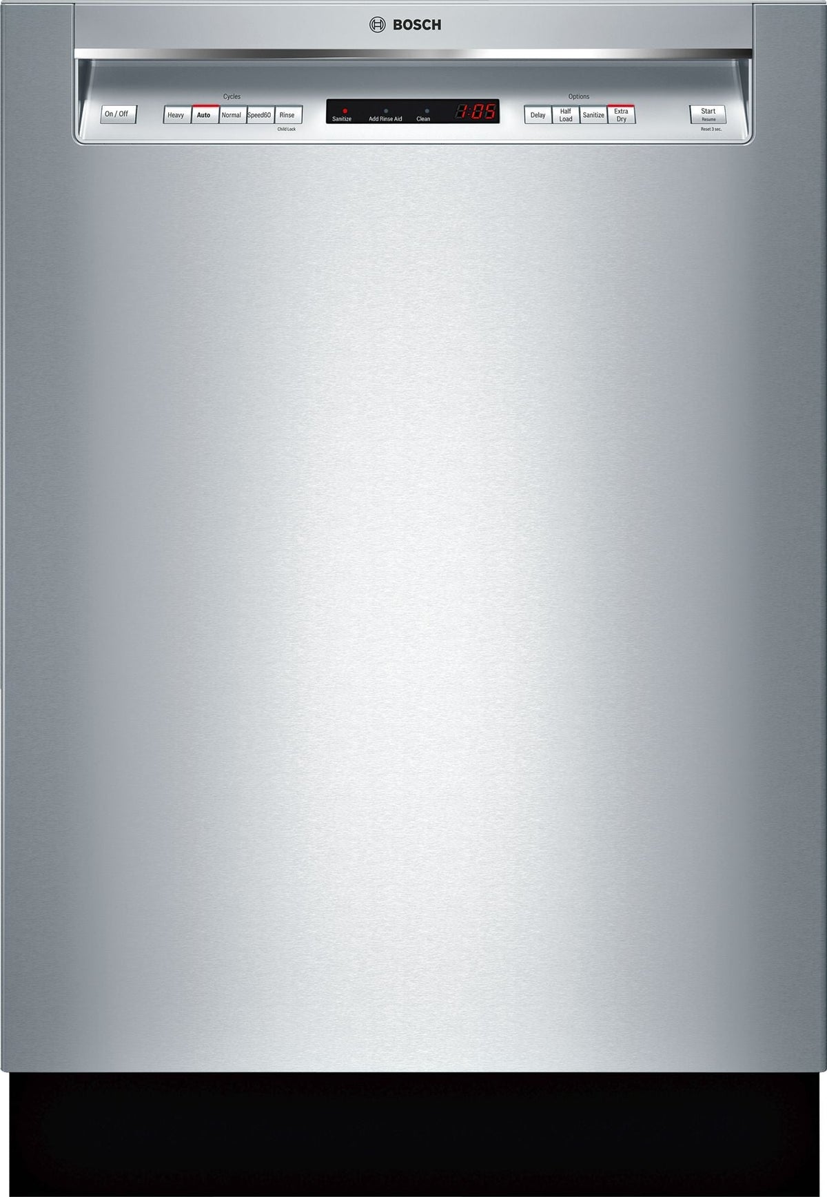 Bosch SHEM63W55N/20 300 Series Dishwasher 24'' Stainless Steel