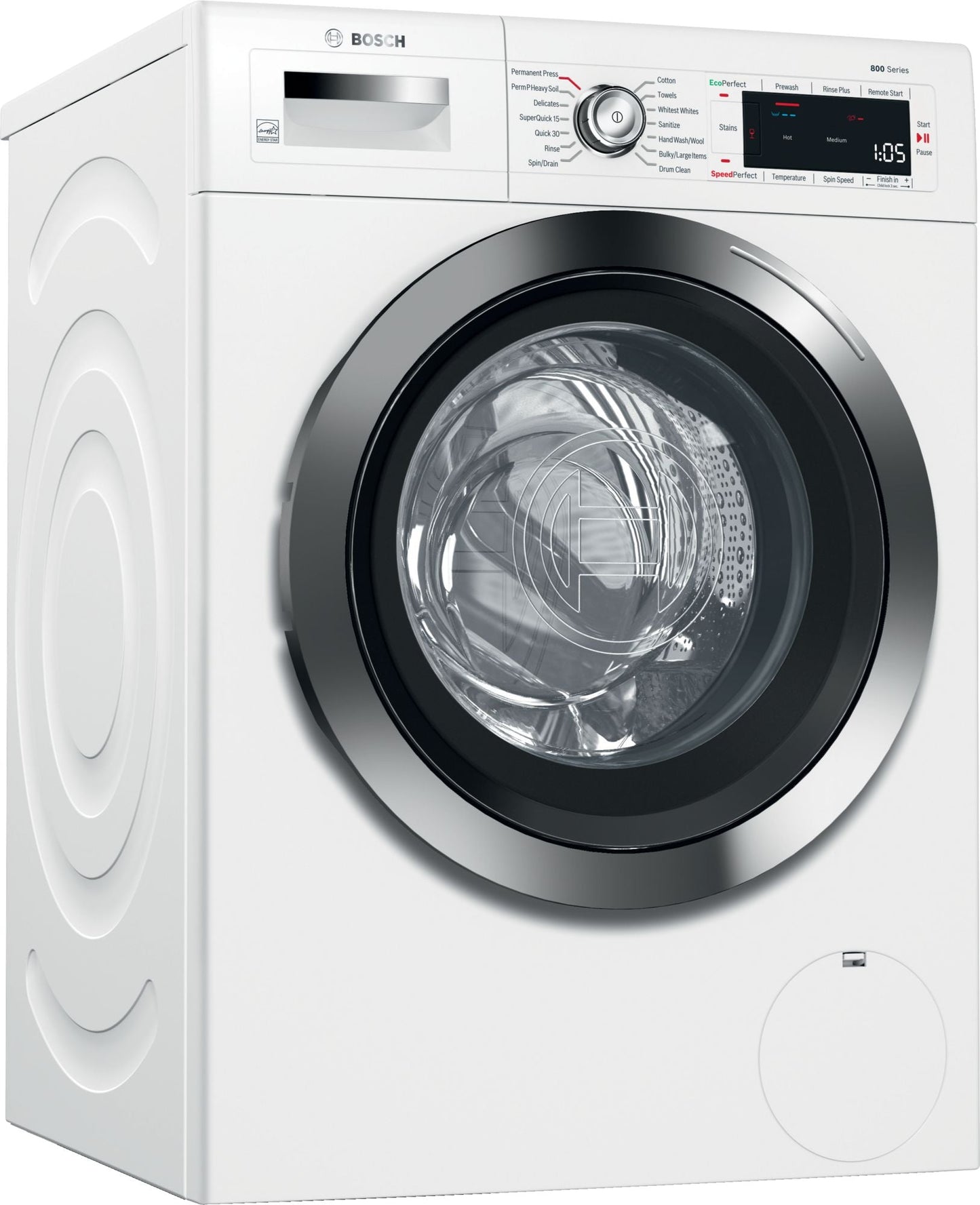 Bosch WAW285H2UC/26 800 Series Compact Washer 24'' 1400 Rpm