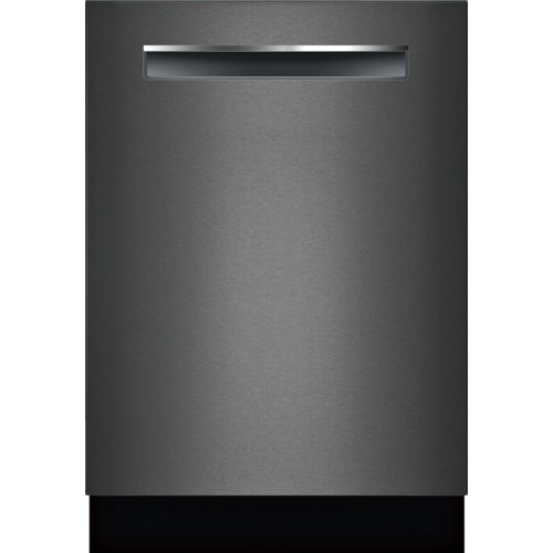 Bosch SHPM78W54N/13 800 Series Dishwasher 24'' Black Stainless Steel