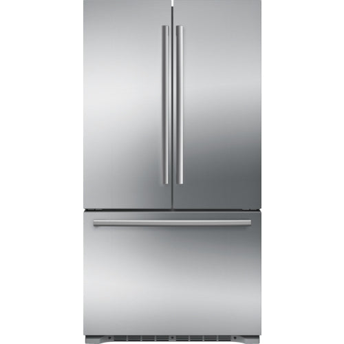 Bosch B21CT80SNS/02 800 Series French Door Bottom Mount Refrigerator 36'' Easy Clean Stainless Steel