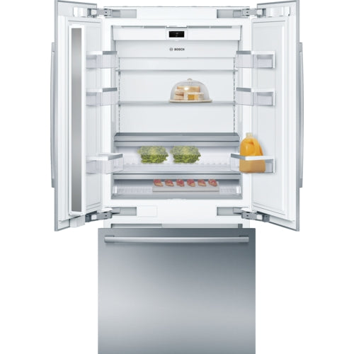 Bosch B36BT935NS/07 Benchmark® Built-In Bottom Freezer Refrigerator 36'' Flat Hinge