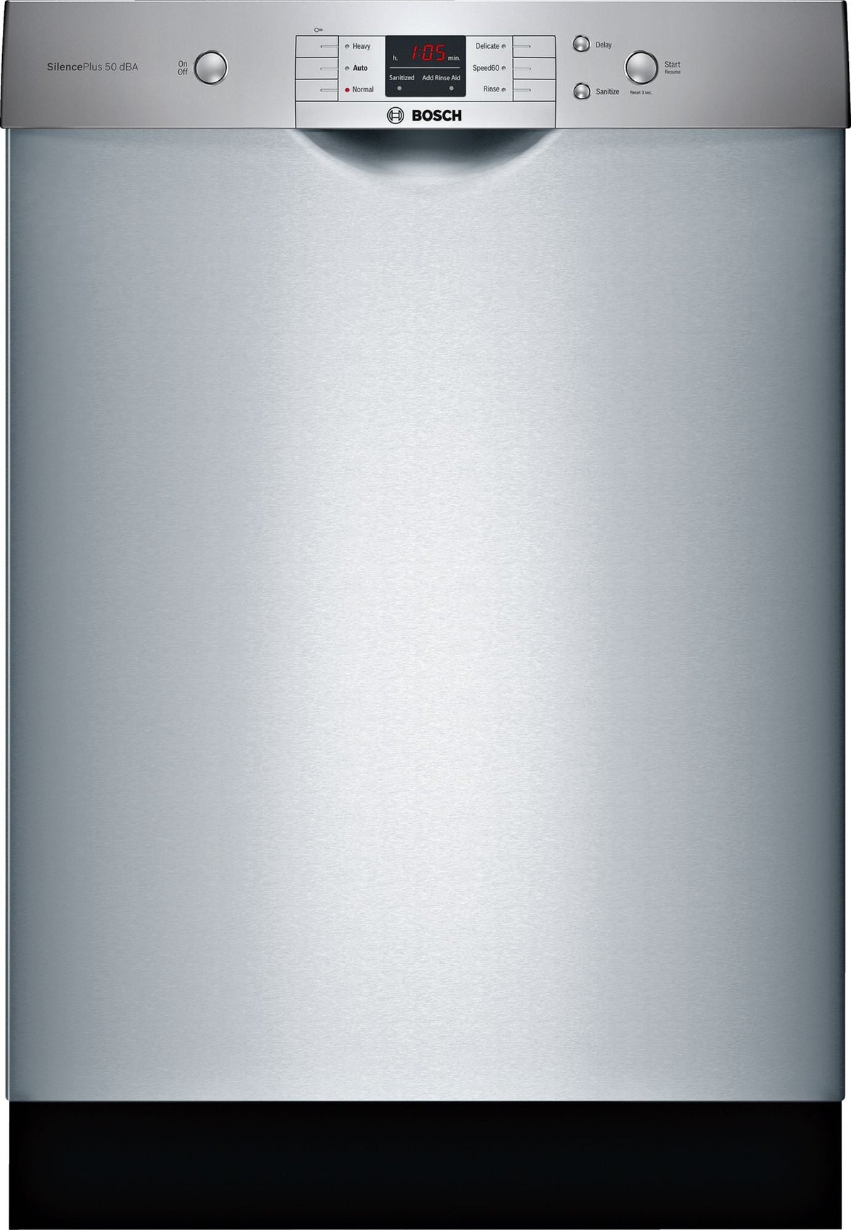 Bosch SHEM3AY55N/27 100 Series Dishwasher 24'' Stainless Steel