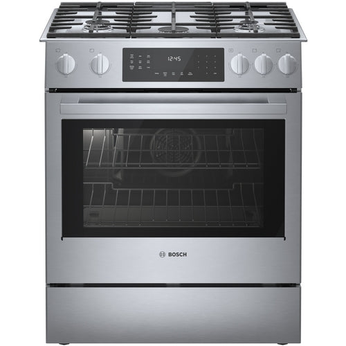Bosch HGIP056UC/01 Benchmark® Gas Slide-In Range 30'' Stainless Steel