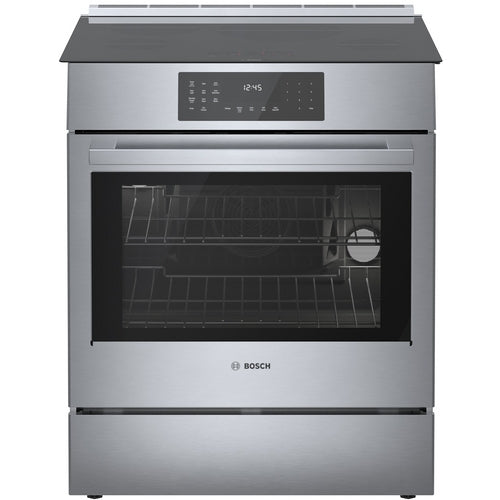 Bosch HII8056U/02 800 Series Induction Slide-In Range 30'' Stainless Steel