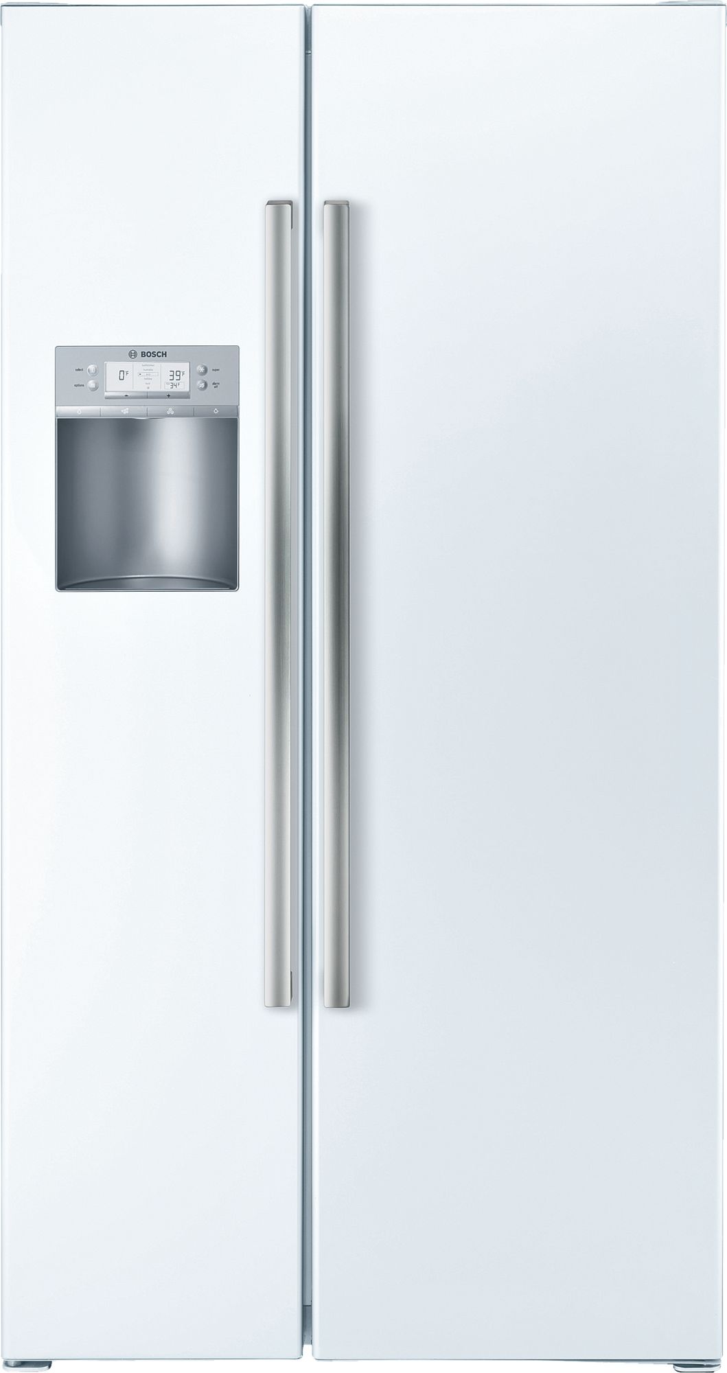 Bosch B22CS50SNW/04 21.7 Cu. Ft. Counter-Depth Side By Side Refrigerator