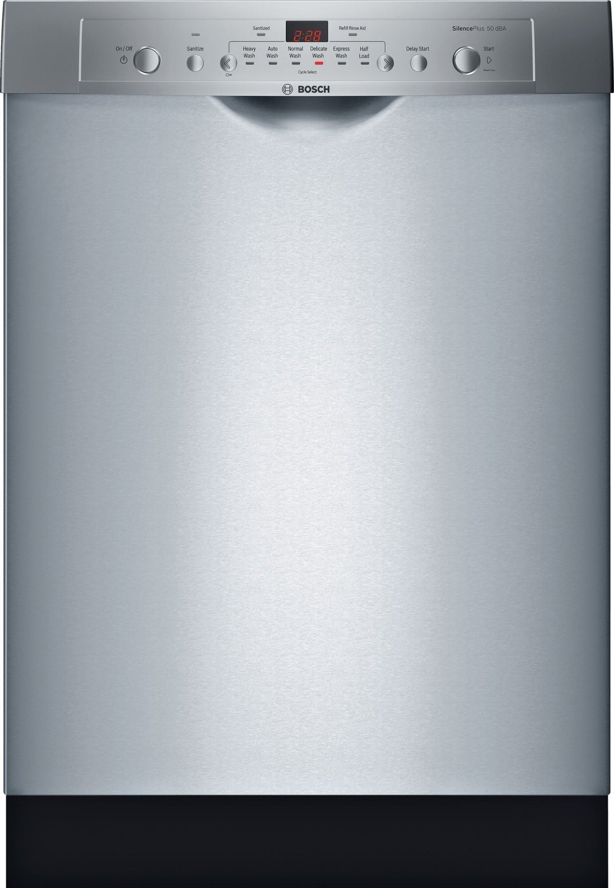 Bosch SHE3AR75UC/27 Ascenta® Dishwasher 24'' Stainless Steel