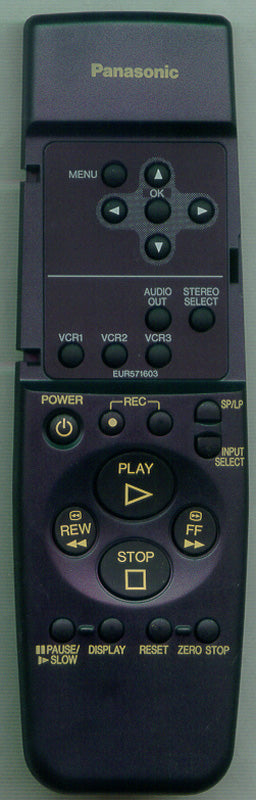 Panasonic Remote Control - EUR571603