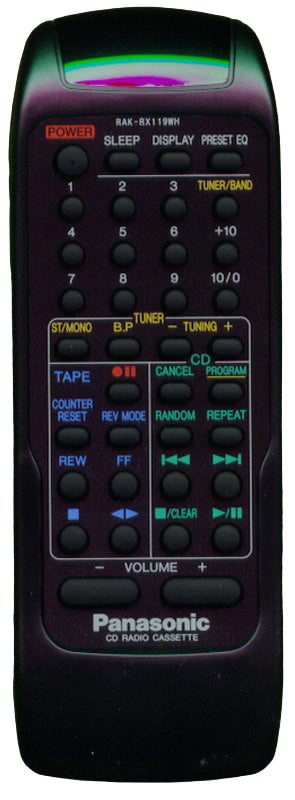Panasonic Remote Control - RAK-RX119WH
