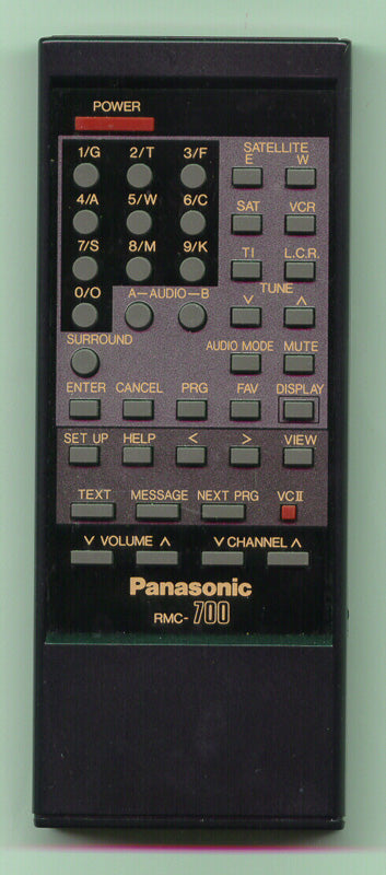 Panasonic Remote Control (Discontinued) - TNQ2655