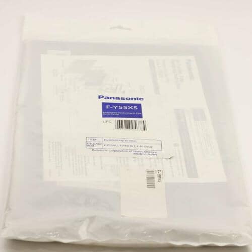 Panasonic Part# F-Y55XS Charcoal Filter - Genuine OEM
