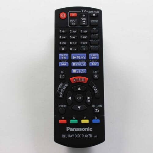 Panasonic Part# N2QAYB000953 Blu-Ray Remote - Genuine OEM