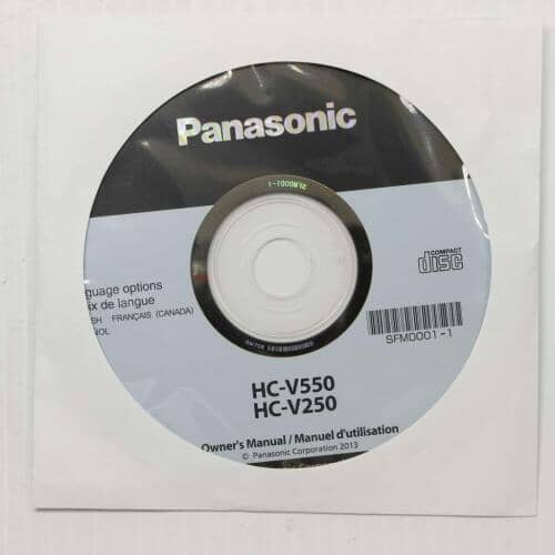 Panasonic Part# SFM0001-1 CD Rom - Genuine OEM