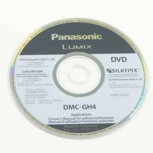 Panasonic Part# VFW0106 DVD - Genuine OEM