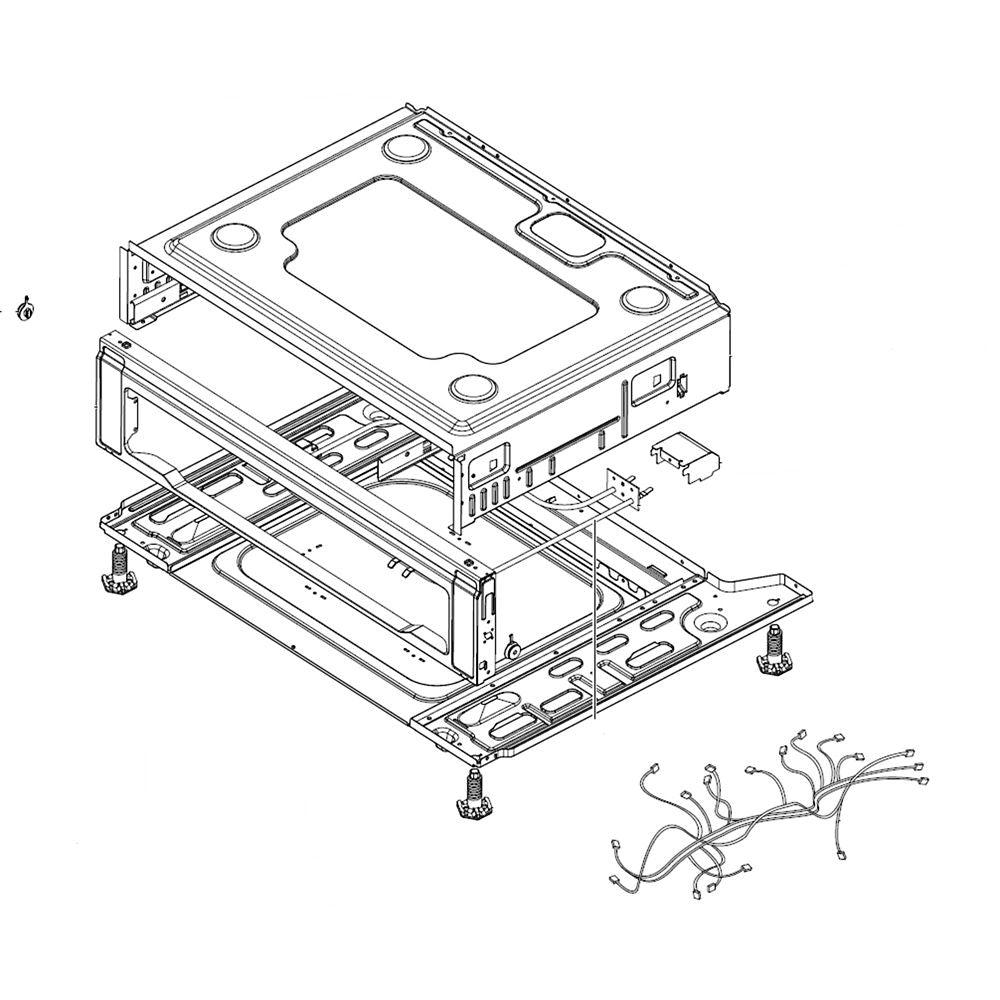Samsung Assembly Pedestal - DG94-01264A