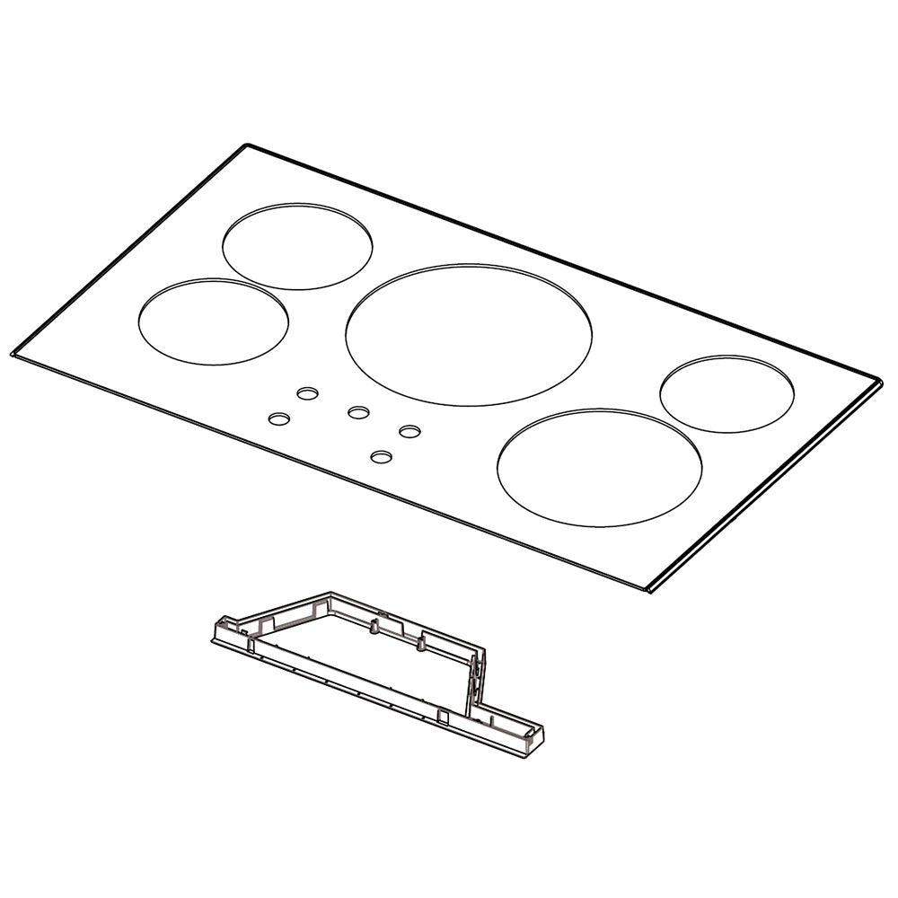 Samsung Part# DG94-01478A Top Plate Assembly - Genuine OEM