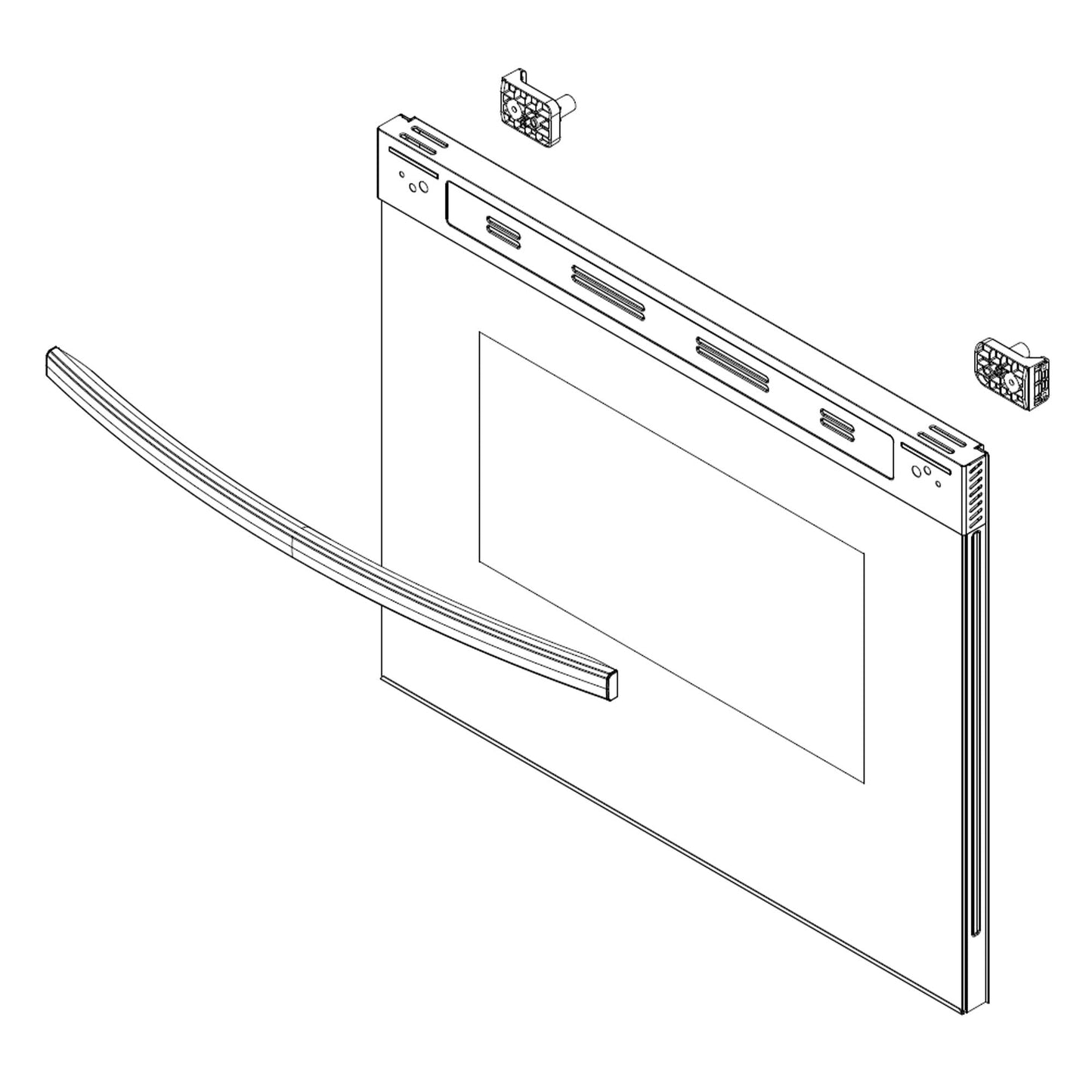 Samsung Part# DG94-04079A SUB Door Assembly - Genuine OEM