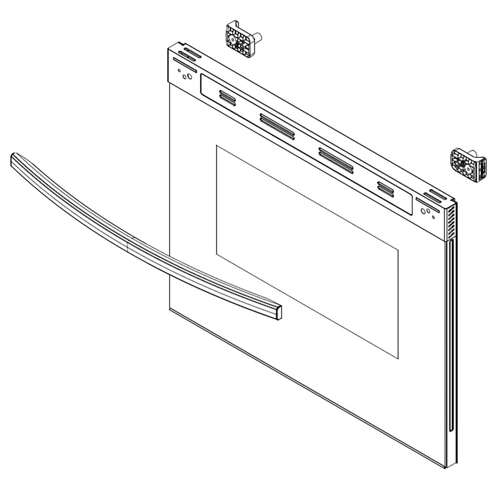 Samsung Part# DG94-04083A Door Assembly - Genuine OEM