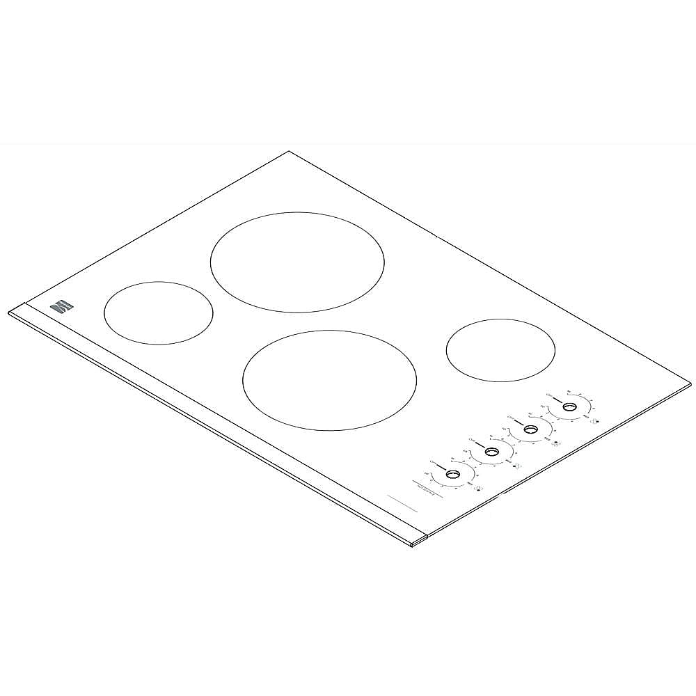 Electrolux Cooktop Main Top - 305638926