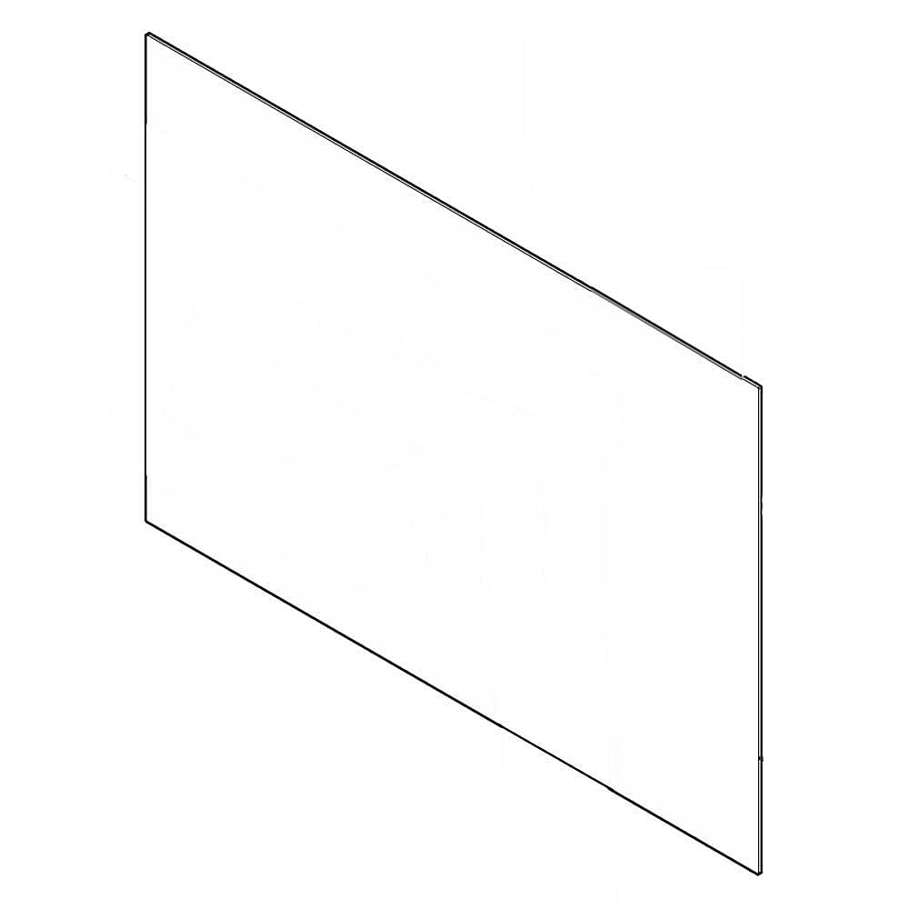 Electrolux Range Oven Door Outer Glass (Black) - 316452762