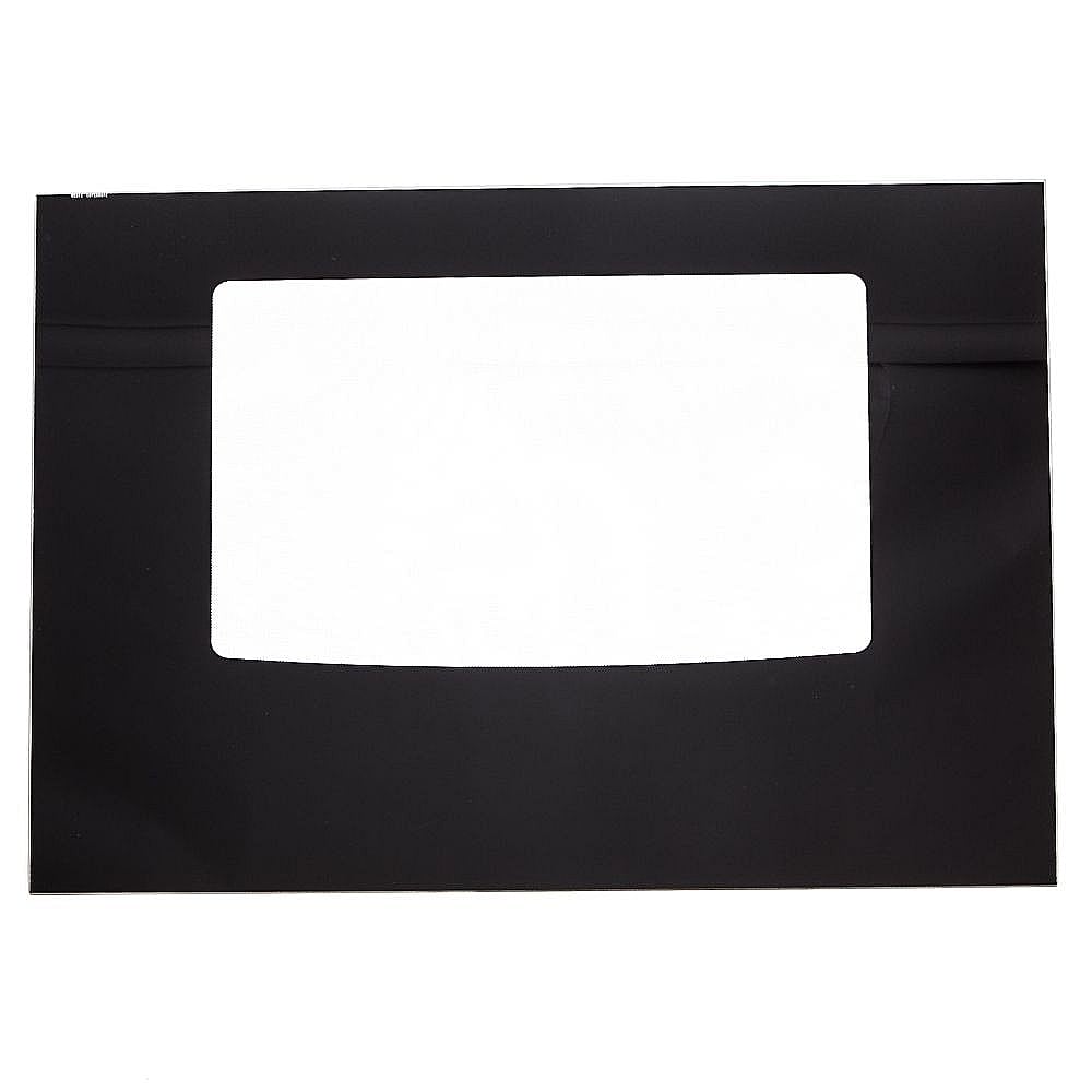 Electrolux Range Oven Door Outer Panel (Black) - 316552703