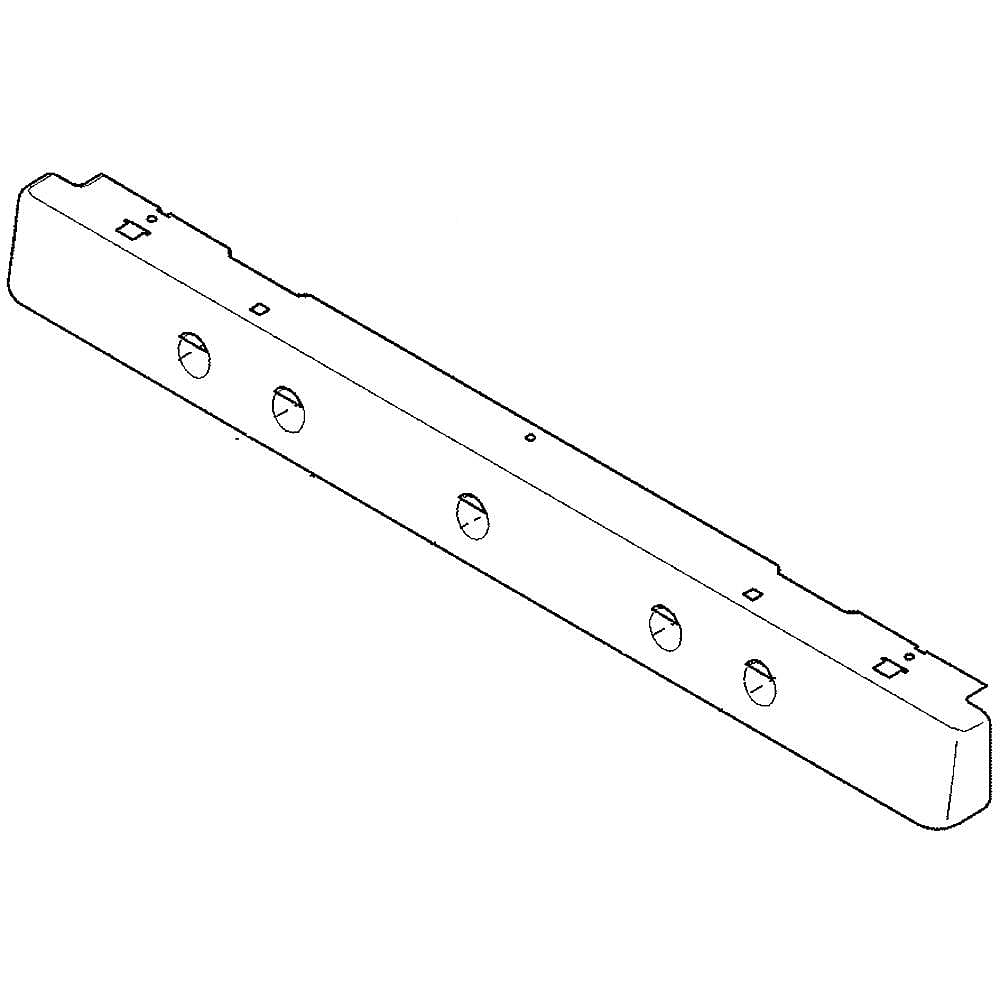 Electrolux Range Surface Burner Manifold Panel (Black) - 316605358